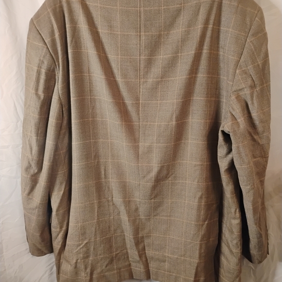 Jos. A. Bank Tan Striped Suit Jacket - Picture 6 of 8